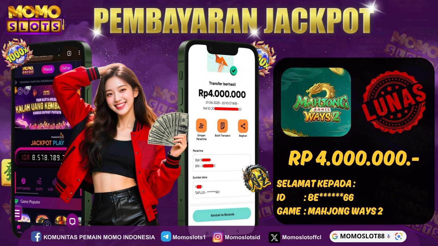 MOMOSLOTS JACKPOT SLOT MAHJONG WAYS 2